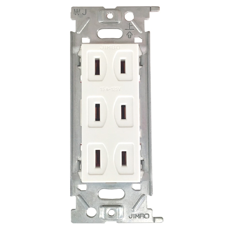 埋込コンセント 3口｜HS-U153J 04-8967｜通販ならオーム電機ダイレクト