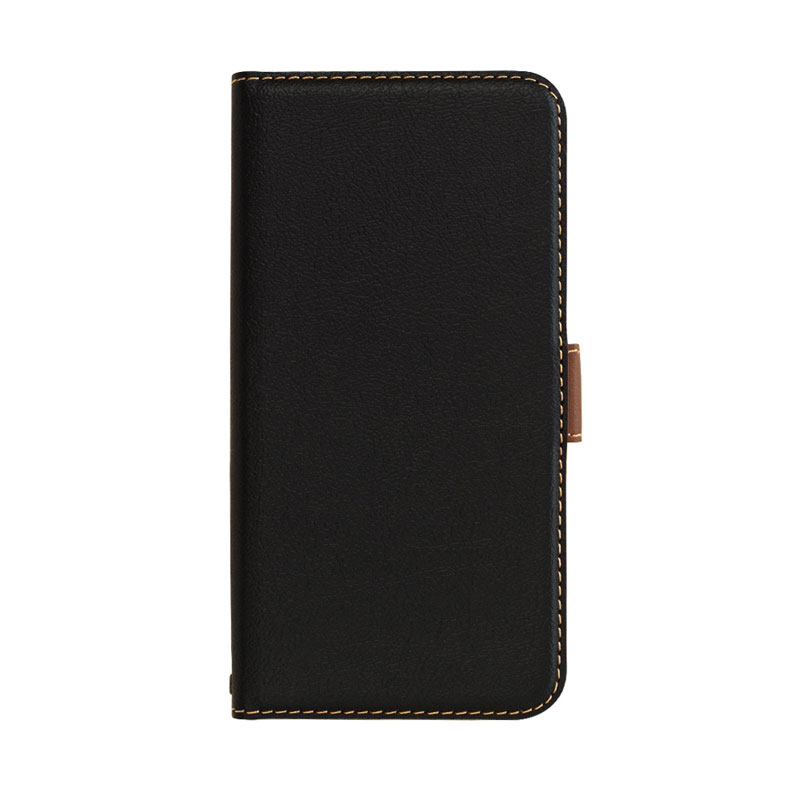 ラスタバナナ iPhone12／12Pro 手帳型スマホケース BK×DBR