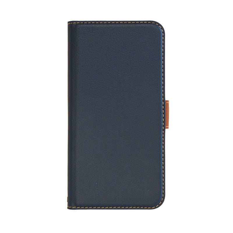 ラスタバナナ iPhone12／12Pro 手帳型スマホケース NV×BR｜5703IP061BO