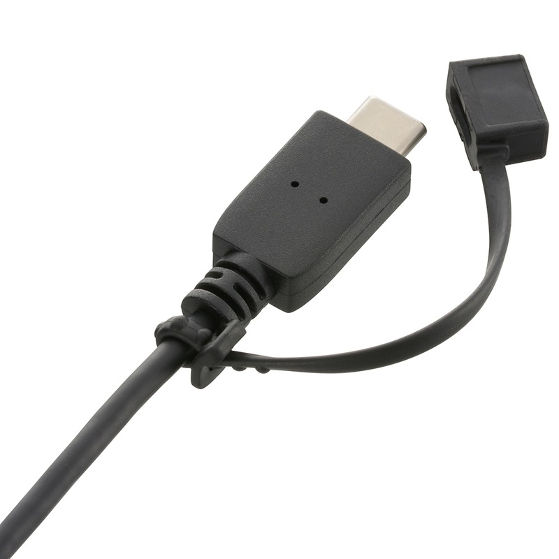 ka na ta セットアップ ブラック 二重ラペル タイプCプラグカバー ブラック 2個入｜HS-A2TCCT3-K 00-5200
