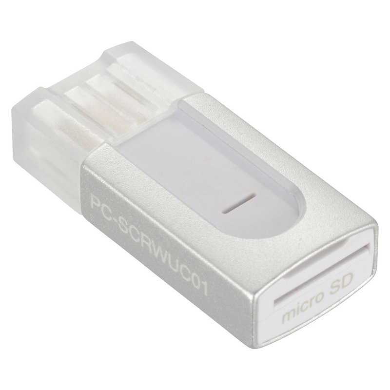 microSD専用カードリーダー TypeCコネクタ｜PC-SCRWUC01-H 01
