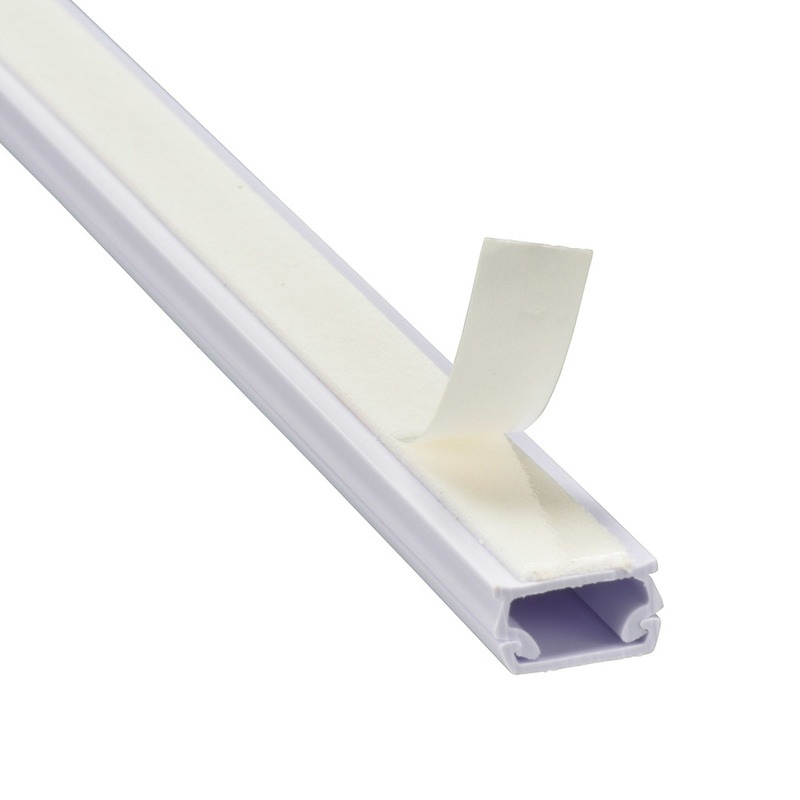 テープ付ABSモール0号 1m ホワイト 10本入｜DZ-AMT01-W/10P 00-9200