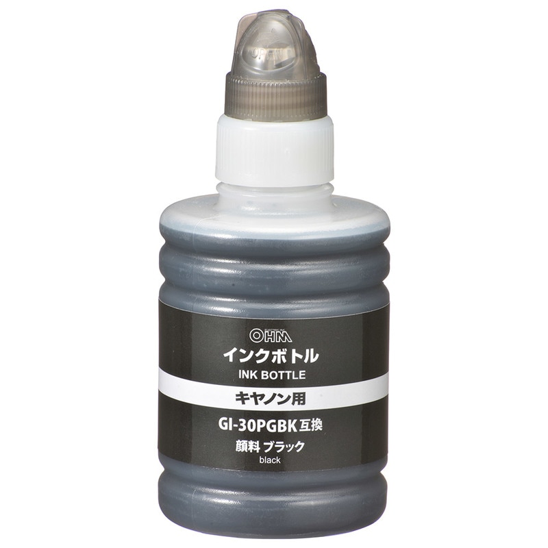 キヤノン互換インクボトル GI-30PGBK 顔料ブラック｜INK-CGI30BK