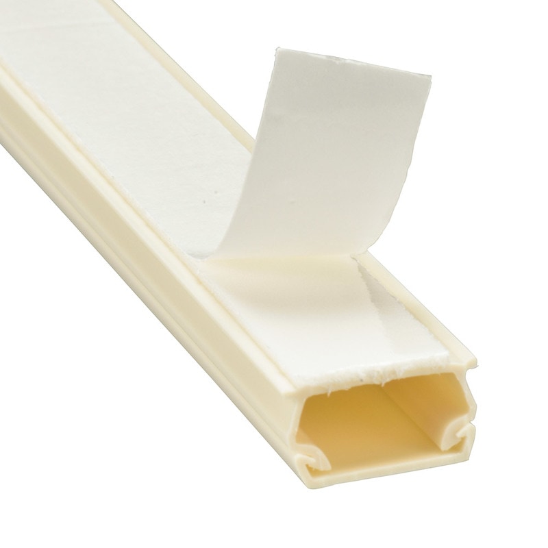 テープ付ABSモール2号 1m ミルキー 10本入｜DZ-AMT21-M/10P 00-7800