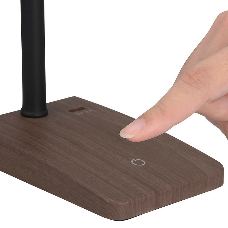 LEDデスクランプ 昼白色 ブラウン木目調｜DS-LS20-T 06-3831｜通販なら