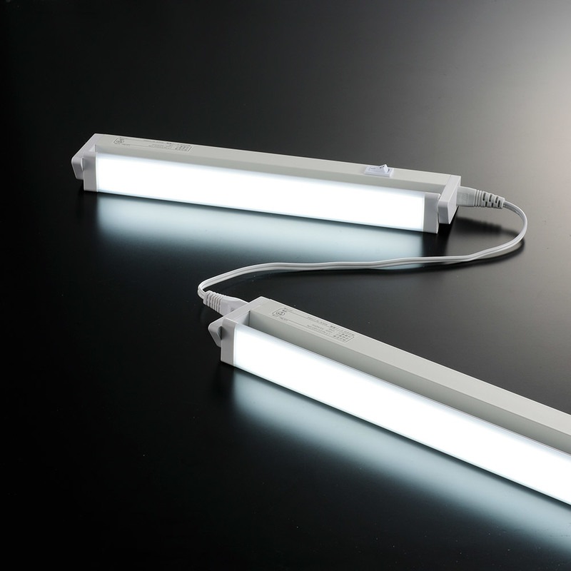 連結用LEDイーブライトスリム多目的灯 昼光色 5W 302mm｜LT-NLES05D-HL