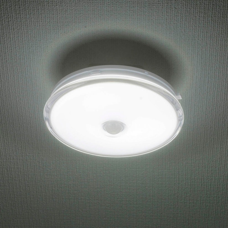 LED薄形ミニシーリングライト センサー付き 40形 430ルーメン 昼光色