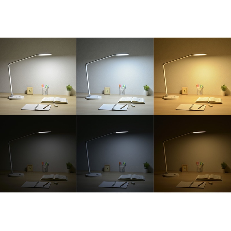 LEDデスクライト 調光調色 タイマー機能付｜ODS-LDC6K-W 06-1850｜通販