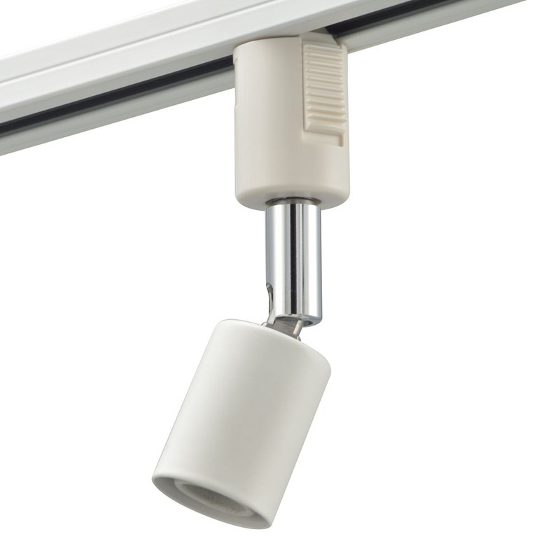 レールライト ライティングダクト用 E17口金 ホワイト｜ORL-E1701-W 06