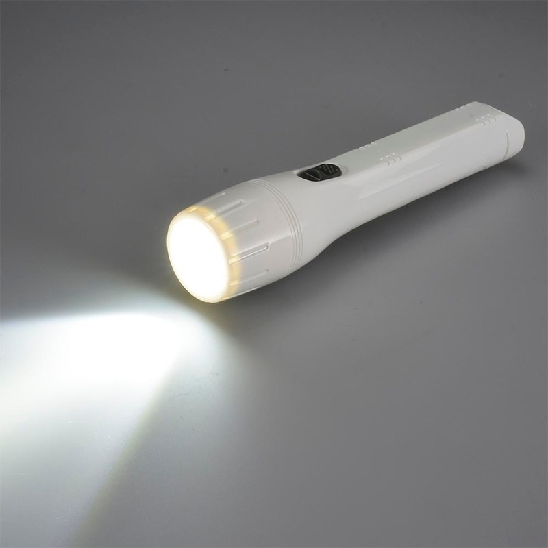 LED懐中ライト 48ルーメン 単3形乾電池2本付き｜LHP-04C5 07-8012