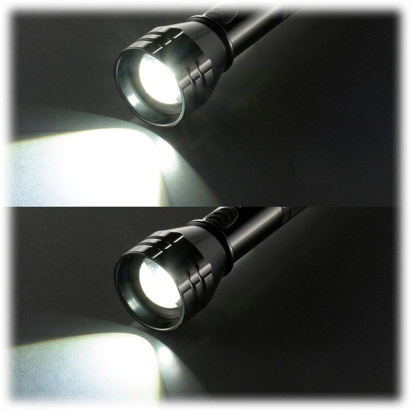 防水LEDズームライト レッドカイザー 1350ルーメン｜LKS-Y231WZ-K2 08