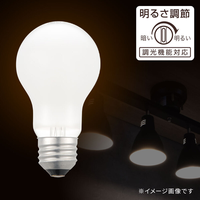 長寿命白熱電球 E26 40W形 シリカ｜LB-DL5638WN 06-4748｜通販なら