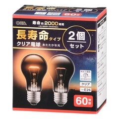 Ĺ��̿��Ǯ�ŵ� E26 60W�� ���ꥢ 2�ĥ��åȡ�LB-DL5657C-2PN 06-4755