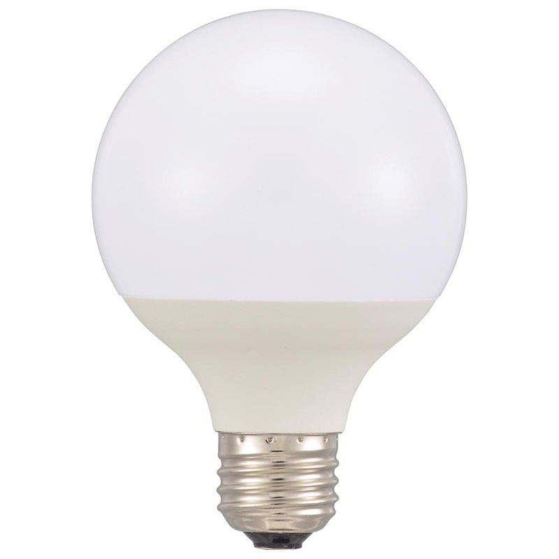 LED電球ボール電球形E26 60形相当 G80昼光色｜LDG6D 8AG6 06-5526