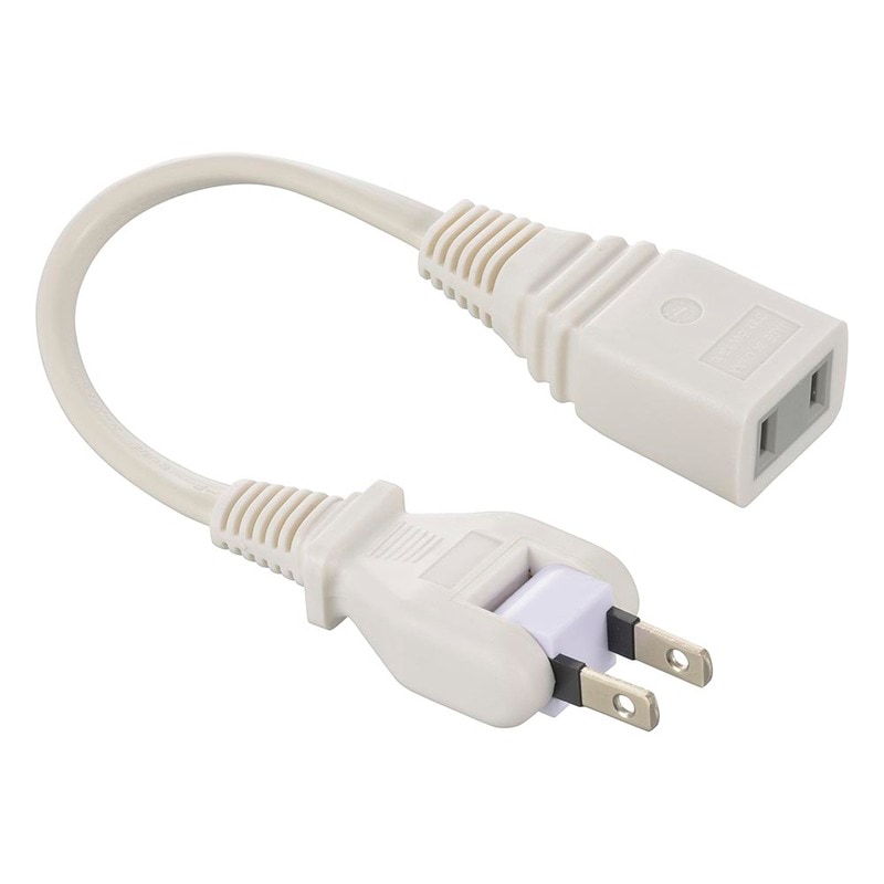 延長コード 1個口 15cm フリープラグ ホワイト｜HS-T1015SP22 00-1610