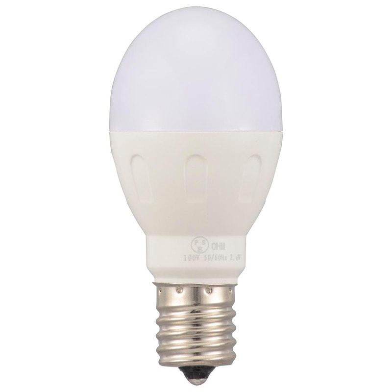 LED電球 小形 E17 25形相当 昼光色 2個入｜LDA3D-G-E17 IH23 2P 06