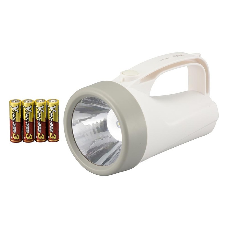 LED強力ライト 150ルーメン 単3形乾電池×4本付属｜LPP-3415C7 08