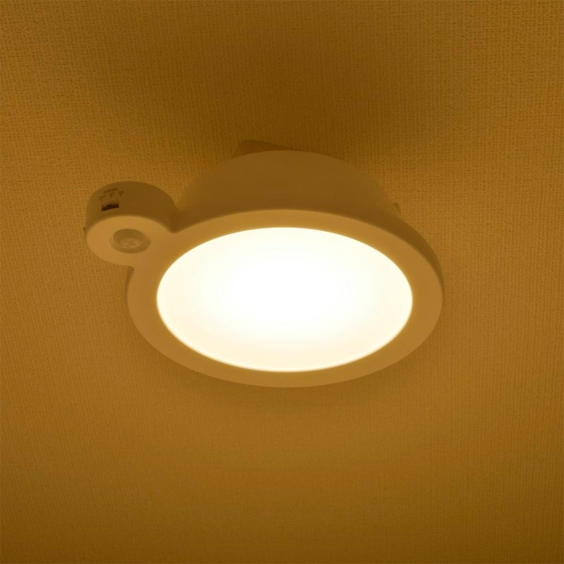 LEDミニシーリングライト センサー付き 60形 920ルーメン 電球色｜LE