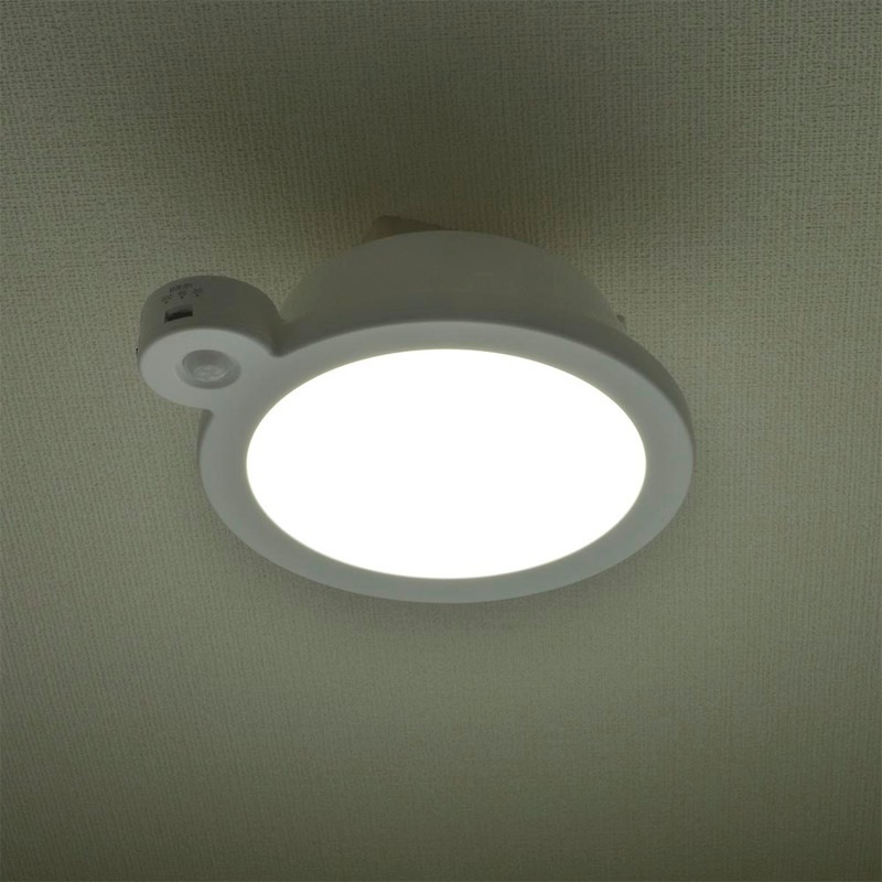 LEDミニシーリングライト センサー付き 60形 960ルーメン 昼光色｜LE