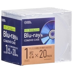 Blu-rayCDDVD 5mmॿ 1Ǽ20ĥѥå ꥢOA-RCD5M20P-C 01-7215