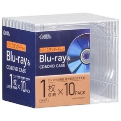 Blu-rayCDDVD 10mmɥ 1Ǽ10ĥѥå ꥢOA-RCD10M10P-C 01-7218
