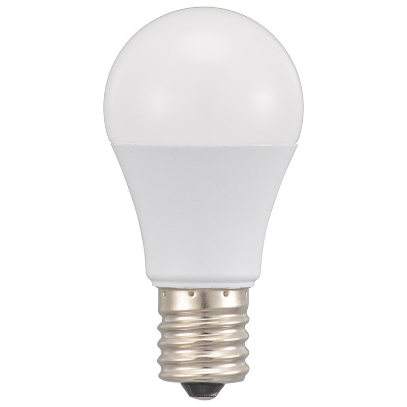 LED電球小形E17 25形相当 昼光色 2個入｜LDA2D-G-E17 AG62P 06-5538