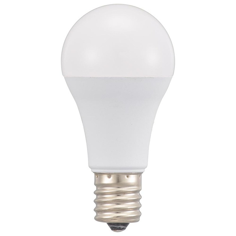 LED電球小形E17 60形相当 昼光色 2個入｜LDA6D-G-E17 AG62P 06-5550
