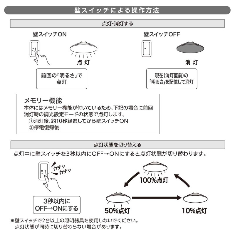 LEDシーリングライト 2～6畳用 電球色｜LE-Y26GS-WL 06-5053｜通販なら