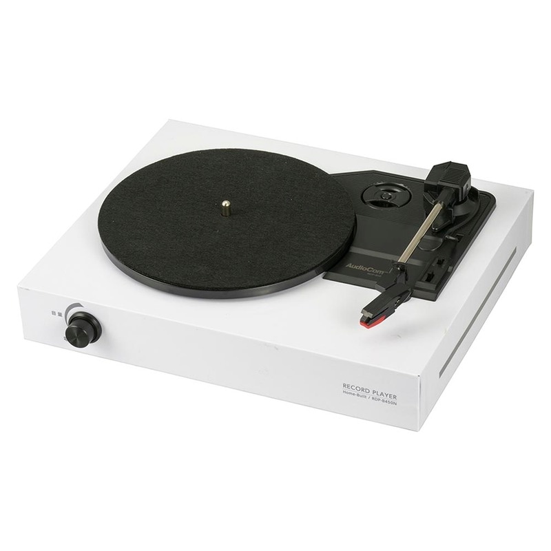 AudioComm DIYレコードプレーヤー 組立式｜RDP-B450N 03-7011｜通販