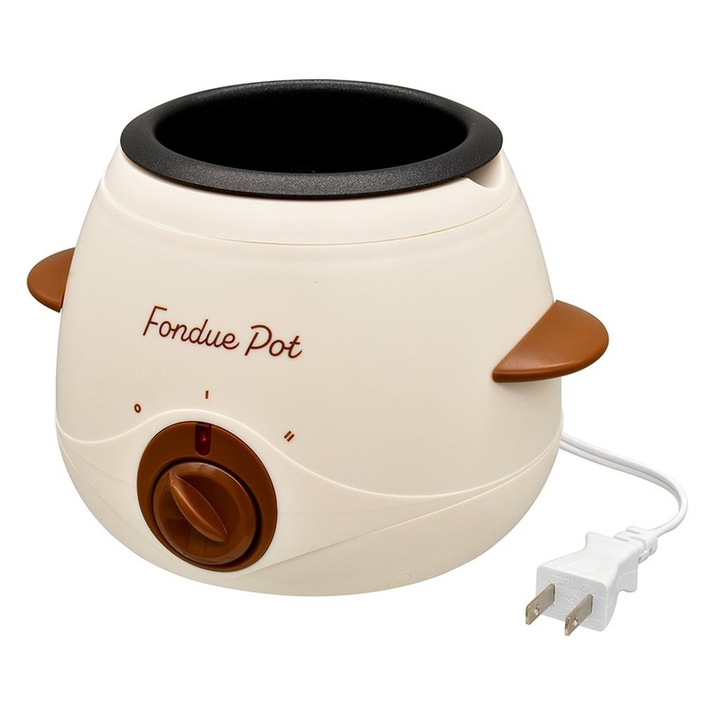 希少　廃盤　クーザンス フォンデュポットセット　22cm チョコレート色 希少 廃盤 クーザンス フォンデュポットセット 22cm チョコレート色