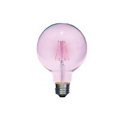 グローバル AMEDAMA フィラメントLEDカラー電球 G95/E26 ピンク