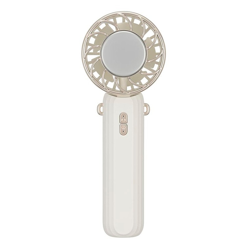 冷却プレート付きハンディファン ホワイト｜KIS-HF2000JA-W 08-1603