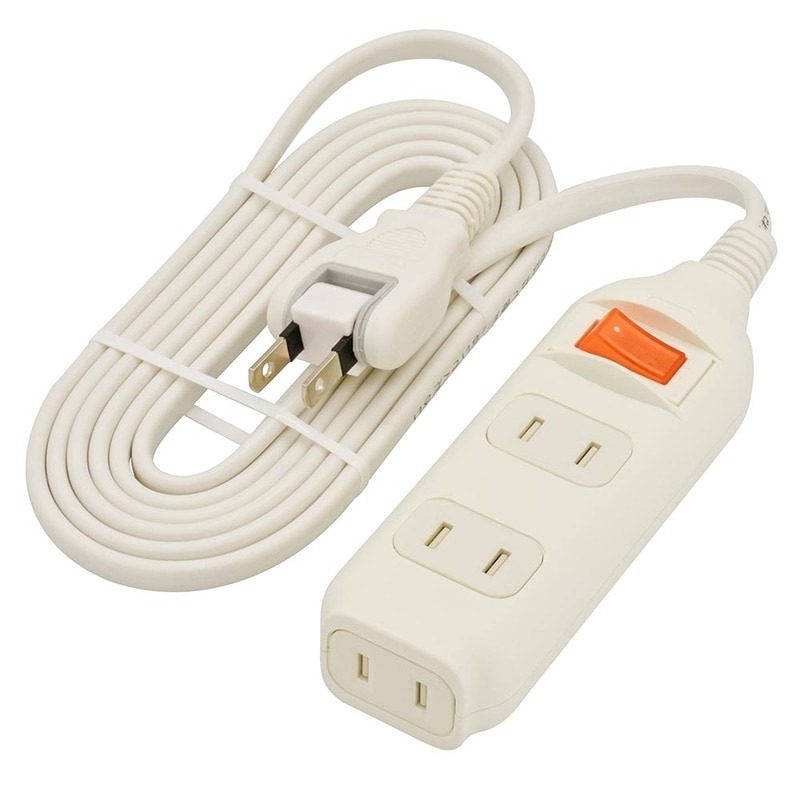 3個口タップ 集中スイッチ付き 2m｜HS-TP32SW22 00-1681｜通販なら