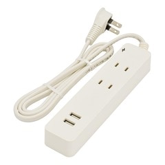 2�ĸ����å� �륬����/USB�ݡ����դ� 1m��HS-TKU21W22 00-1655