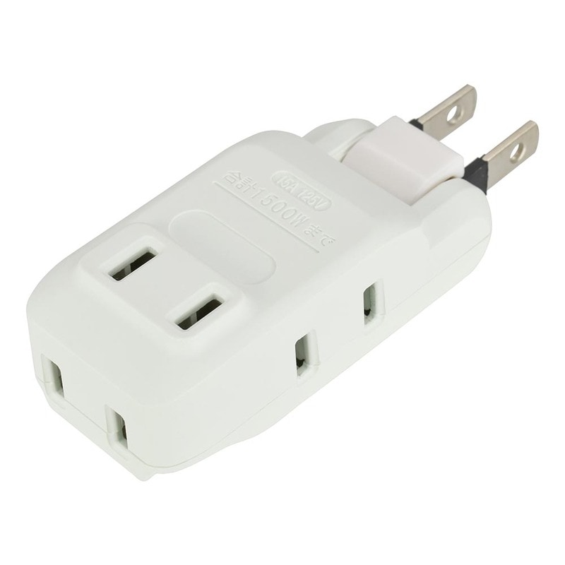 4個口マイクロタップ｜HS-A4PBT-24W 00-1602｜通販ならオーム電機
