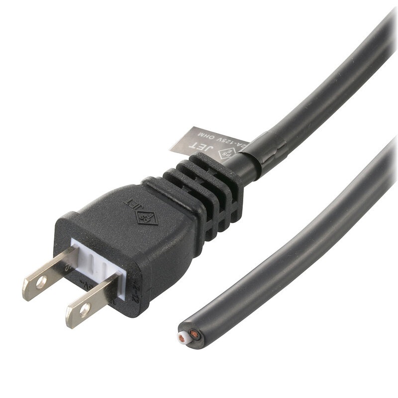 プラグ付き工具用コード 補修用 2m｜HS-HT1-03 06-5348｜通販なら