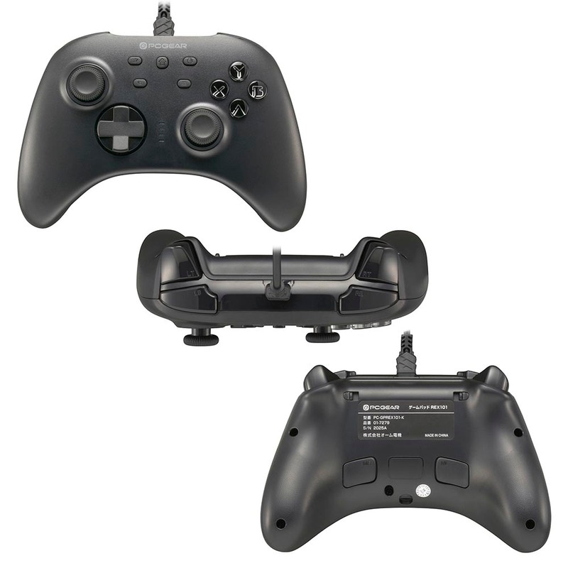 PCGEAR ゲームパッド｜PC-GPREX101-K 01-7279｜通販ならオーム電機