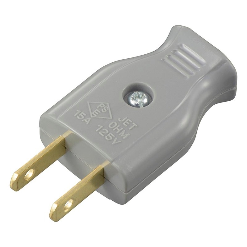 差込みプラグ 灰｜HS-HHP/H 06-5360｜通販ならオーム電機ダイレクト