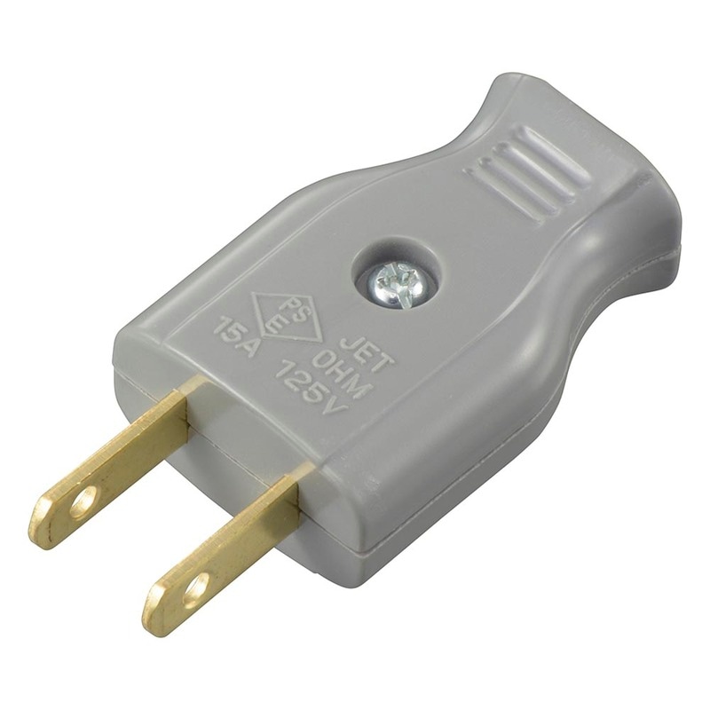 差込みプラグ 灰｜HS-HHP/HP 06-5363｜通販ならオーム電機ダイレクト