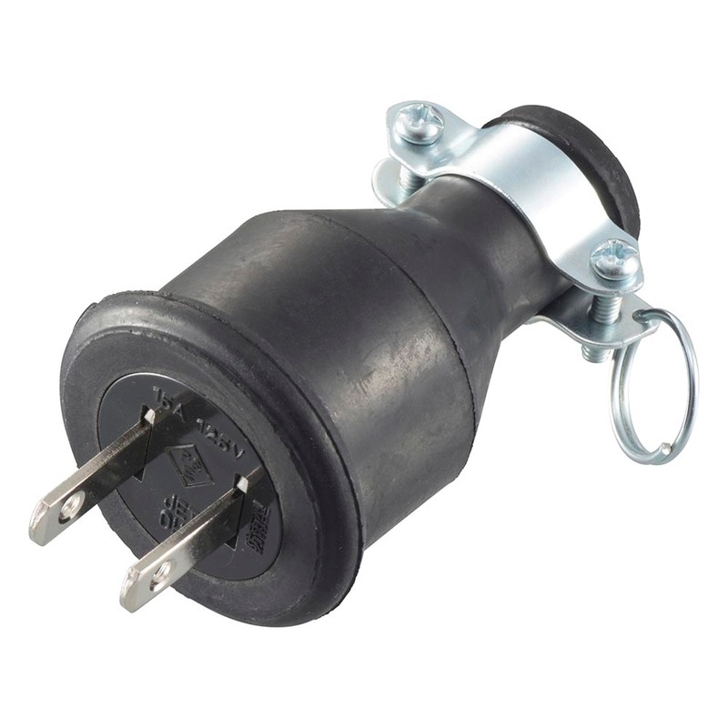 2P防水ゴムプラグ｜HS-H15GP-BS/P 06-5378｜通販ならオーム電機ダイレクト