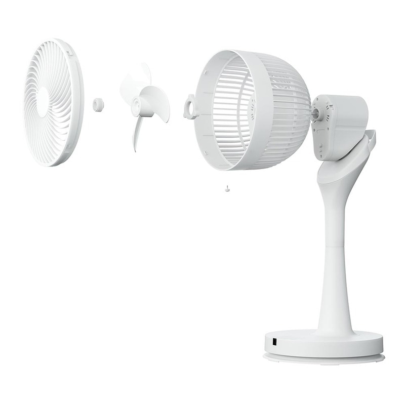 360°首振リビングサーキュレーター 18畳 ホワイト｜FF-SQ842AC-FW 00-8329 オーム電機 360°首振リビングサーキュレーター｜FF-SQ842AC-FW 00-8329｜通販なら