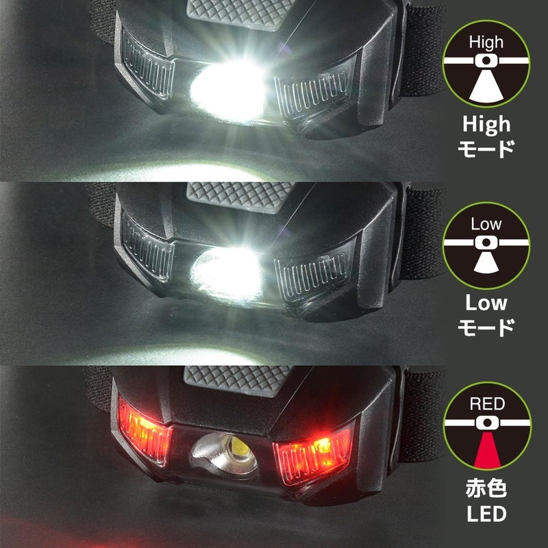 LEDヘッドランプ 110ルーメン｜LC-11A7 08-1662｜通販ならオーム電機