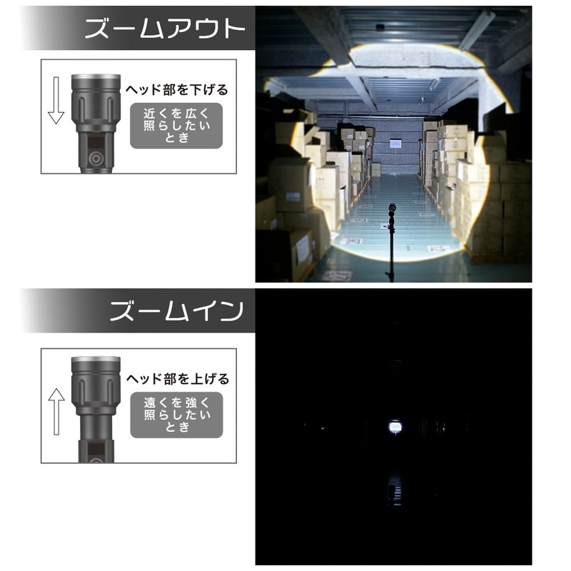 充電式GLEDライト リン酸鉄仕様 500ルーメン｜LH-CPL50A5 08