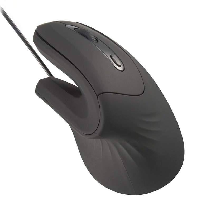 PCGEAR エルゴノミクスマウス｜PC-SMTEG01-K 01-7282｜通販ならオーム