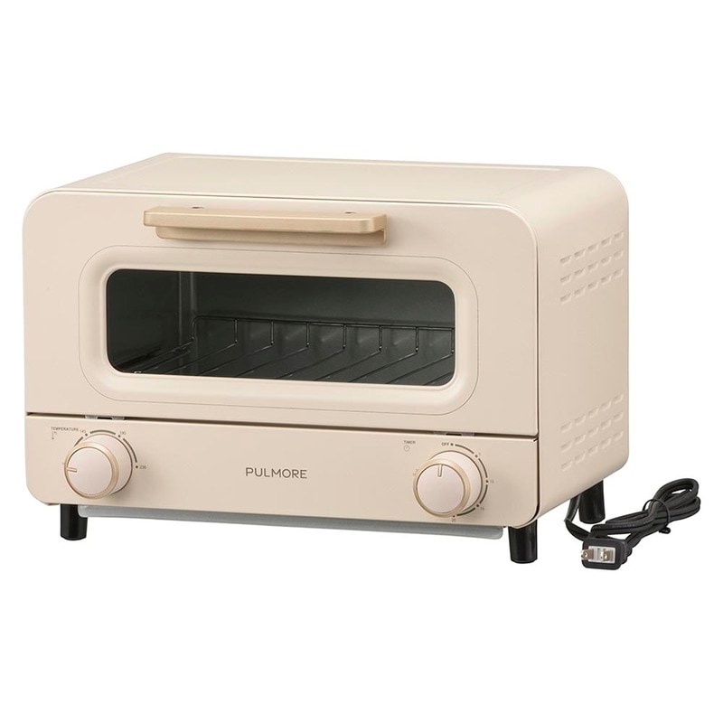 PULMORE オーブントースター2枚焼き｜COK-POT11A-W 08-1582｜通販なら