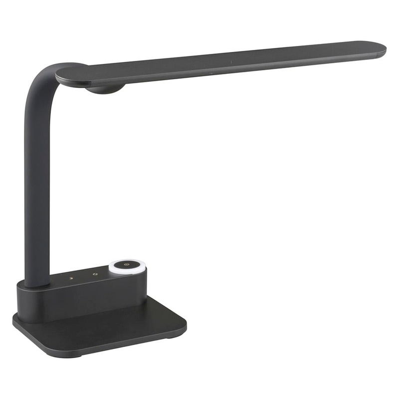 LEDデスクライト 無段階調光 3段階調色 825lm ブラック｜ODS-LDCR95K-K