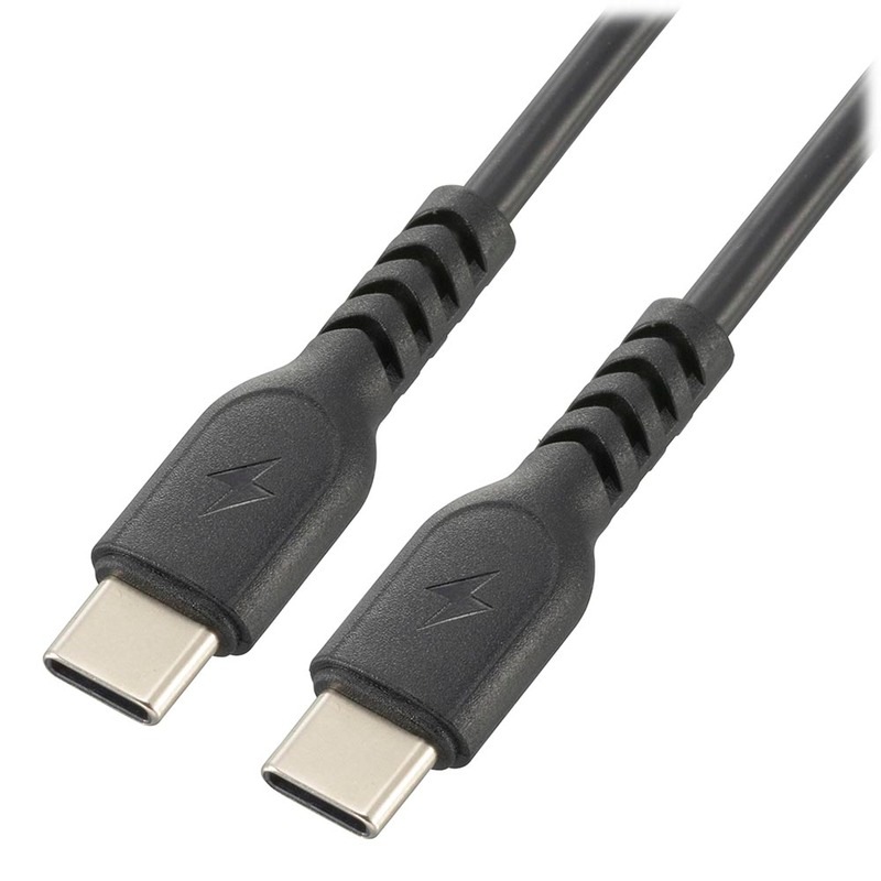 AudioComm PD対応 USB-C to USB-C 0.5m ブラック｜SMT-L05DCC-K 01