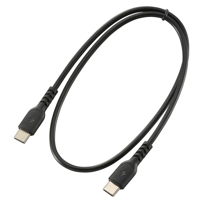 AudioComm PD対応 USB-C to USB-C 0.5m ブラック｜SMT-L05DCC-K