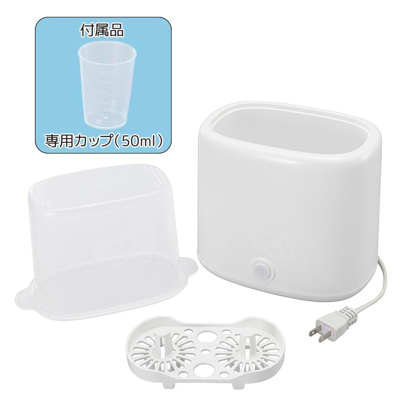 哺乳瓶スチーム除菌器｜HJ-OH100A-W 08-5402｜通販ならオーム電機