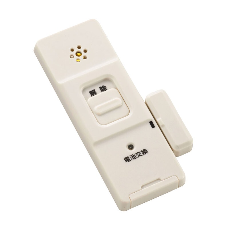 monban 防犯窓アラーム 衝撃と開放W検知型 2個セット 白｜OSE-AWOS2W25